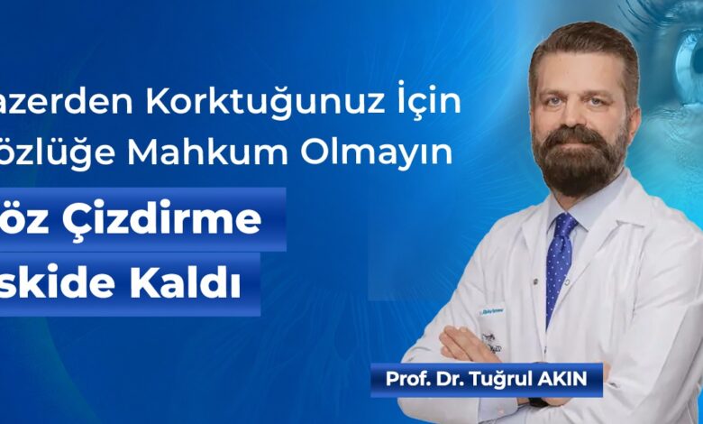 Lazerden Korktuğunuz İçin Gözlüğe Mahkûm Olmayın: Göz Çizdirme Eskide Kaldı