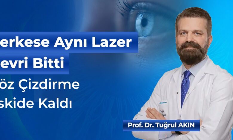 Göz Çizdirme Eskide Kaldı: Görme Kusurlarının Tedavisinde Yeni Nesil Lazer Dönemi
